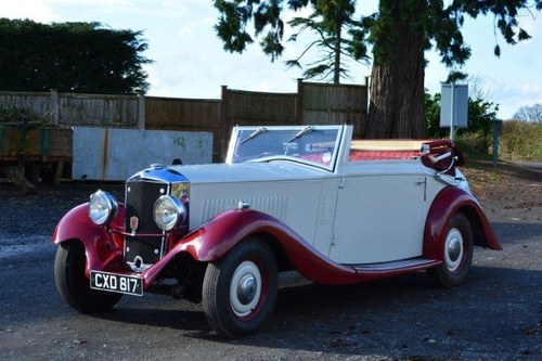 1935 Railton Straight Eight Sports Cabriolet For Sale by Auction