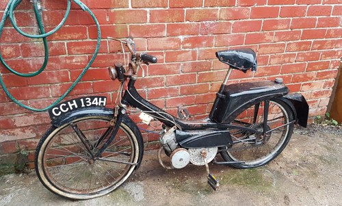 1960 Vintage Raleigh Run about RM moped for restoration For Sale
