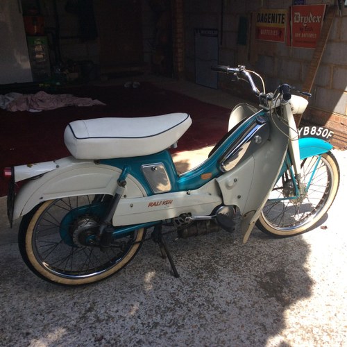 1968 Original Unrestored Raleigh RM5 Supermatic. 49cc For Sale