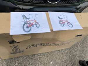 2000 RALEIGH CHOPPER RED BRAND NEW NOS IN BOX OFFERS PX CLASS For Sale (picture 1 of 3)