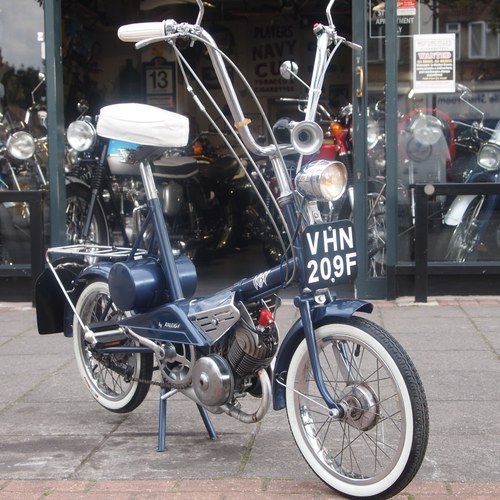 Raleigh Wisp 50cc Pedal Moped, Year 1967 With DVLA V5c. In vendita