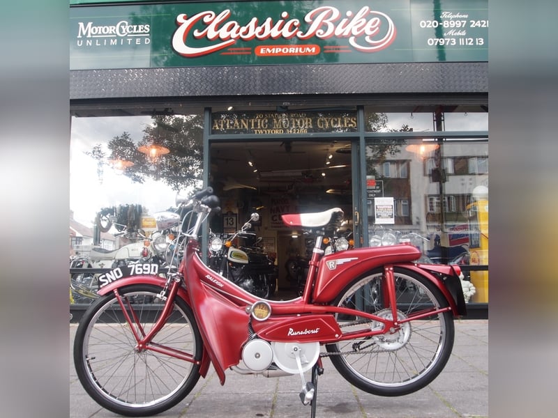 1966 Raleigh Runabout RM6 Beautifully Restored, Ride Away.