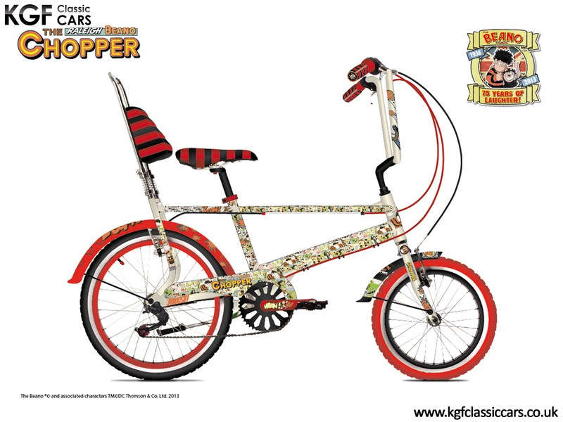 A Boxed Raleigh Beano Chopper Limited Edition, 1 of 400 Made