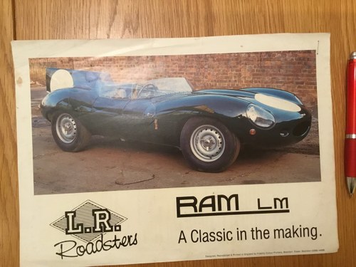 1985 RAM LM D type brochure SOLD