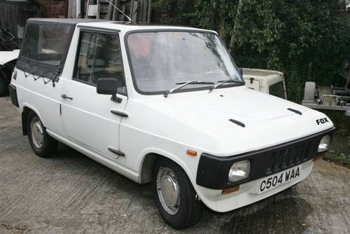 1985 Reliant Fox Pick-Up SOLD
