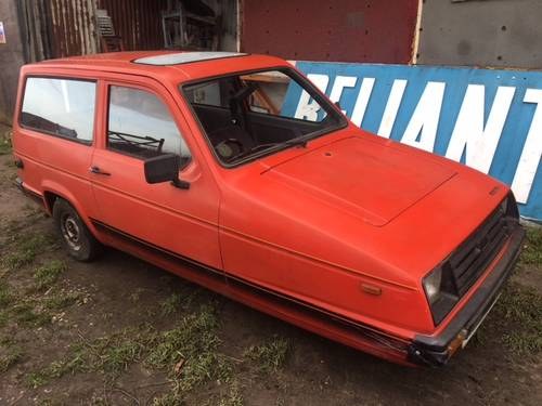 1990 Reliant Rialto SE Estate Easy Project or with MOT! SOLD