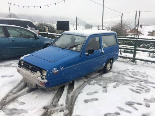 1986 Reliant Rialto with MOT and mint engine For Sale