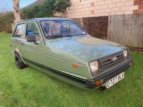 1987 Reliant Rialto Se recent  Mot drive away SOLD