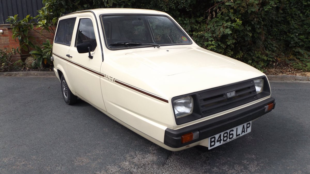 1985 Reliant Rialto 2 Beige Manual, 4 speed Right Hand Drive in ...