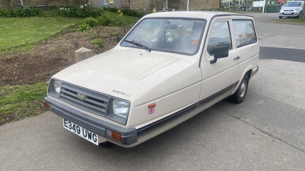 1987 Reliant Rialto Beige Manual, 4 speed Right Hand Drive in cheam ...
