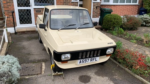 1984 Reliant Fox Custom Pickup Van