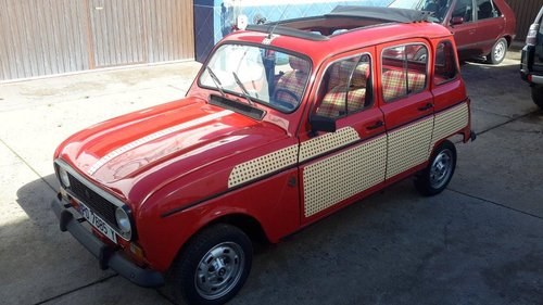 RENAULT 4 TL  year 1987 SOLD