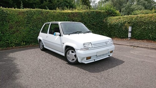 1990 Renault 5 GT Turbo Phase II Fully Restored For Sale by Auction