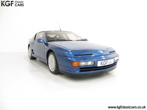 1992 A RHD Renault Alpine A610 Turbos with Only 2,518 Miles. VERKAUFT