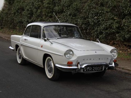 1967 Renault Caravelle, possibly the very best, huge provenance VENDUTO