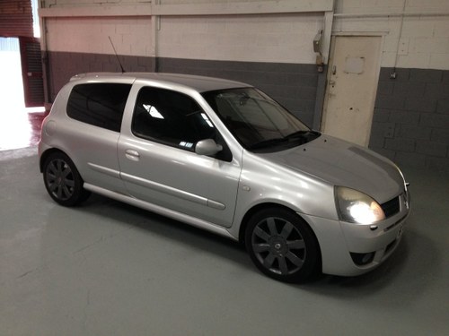 2005 RENAULTSPORT CLIO 182 CUP RS 74000 FSH For Sale