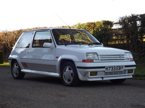 1990 Renault 5 GT Turbo - Just 66,000 miles Two Owners!! In vendita all'asta