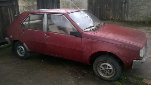 1981 For Sale - ultra rare Renault 14TS In vendita