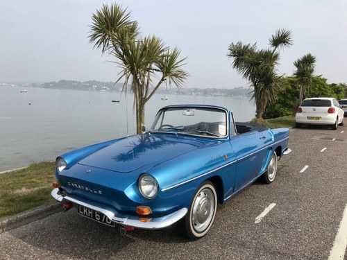 RENAULT CARAVELLE R8 CONVERTIBLE 1968 ONLY 72,000 miles VENDUTO