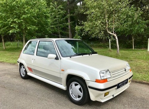 1988 Renault 5 GT Turbo Phase 2, WOW, low mileage 80's HOT HATCH! VENDUTO