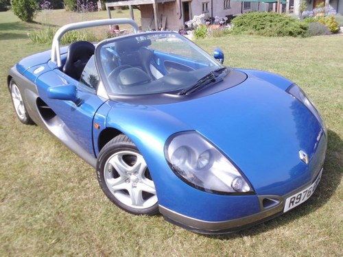 1997 Renault spider one of 92 right-hand drive 13000 miles VENDUTO