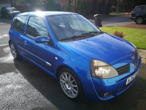 2002 Renault Clio 172 Cup. Now sold. In vendita