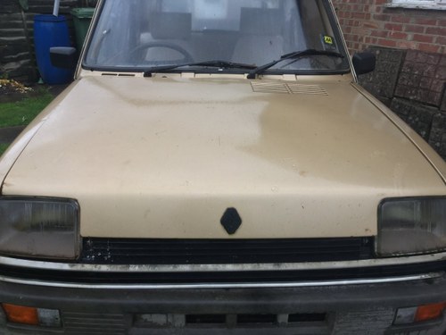 Renault r5 1.1 gtl 1983 reg In vendita