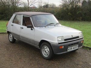 1982 Renault 5 Automatic 1300 in Silver - last one! For Sale
