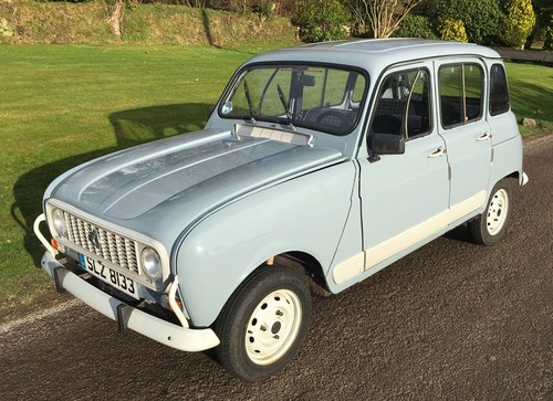 1989 Renault 4 LHD for Sale SOLD