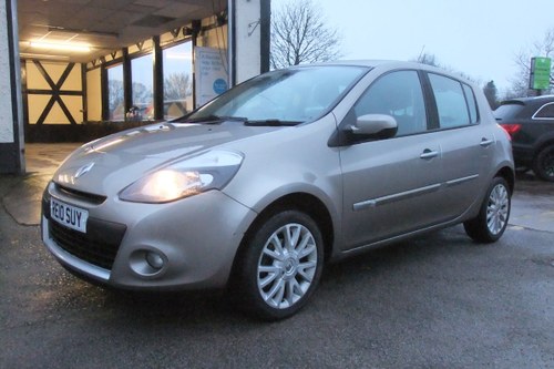 2010 RENAULT CLIO 1.1 DYNAMIQUE TOMTOM TCE 5DR SOLD