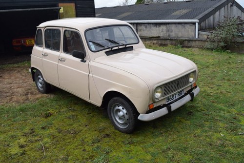 1984 Renault 4 TL For Sale by Auction