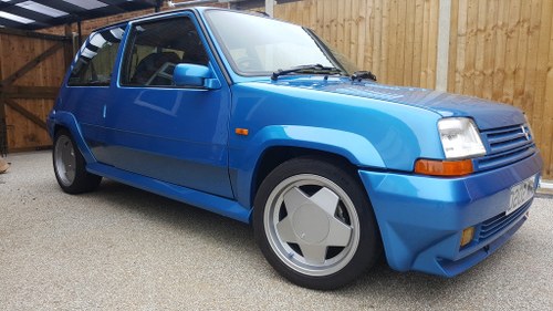 1987 Renault 5 GT turbo Mint For Sale
