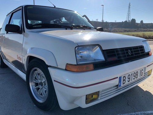 1987 Renault 5 GT Turbo - Rebuilt engine 1000 KM - 3 owners SOLD