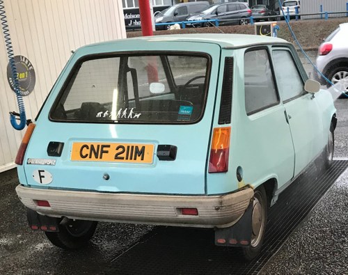 1974 Renault 5 - Left hand drive In vendita