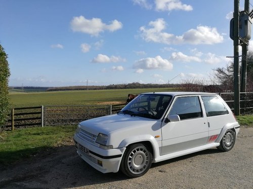 1990  Renault 5 GT Turbo £7 - £9000 For Sale by Auction