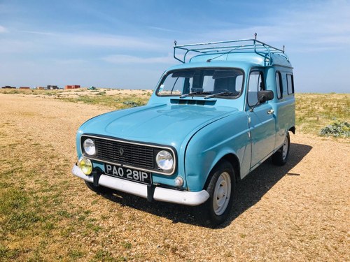 1975 Renault 4 Fourgenette for auction 16th - 17th July In vendita all'asta