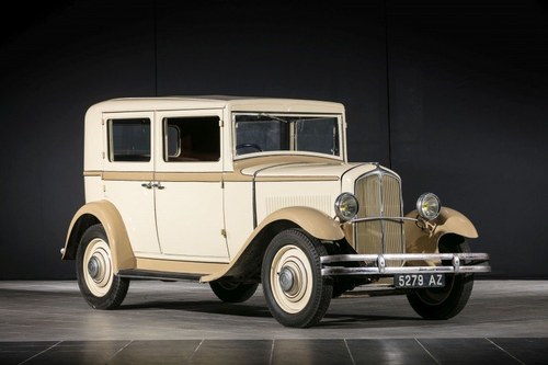 Circa 1932 Renault Monaquatre - No reserve For Sale by Auction