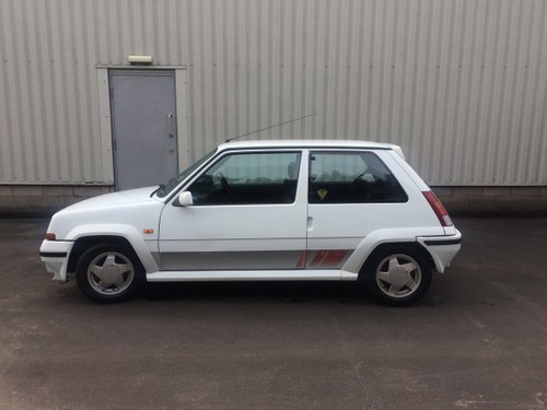 1990 Renault 5 GT Turbo, well presented with MOT Feb 2021 In vendita all'asta