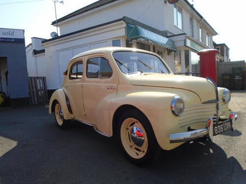 1950 Renault 4CV the best available  SOLD
