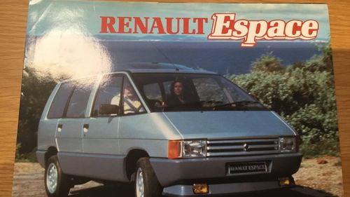 Picture of Renault Espace brochure 1985 - For Sale