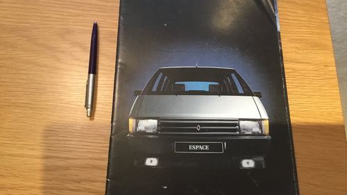 Picture of Renault Espace brochure 1985 - For Sale