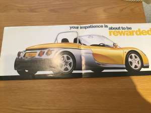 1996 Renault Spider brochure For Sale (picture 1 of 2)