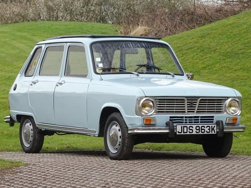1972 Renault 6 TL For Sale by Auction