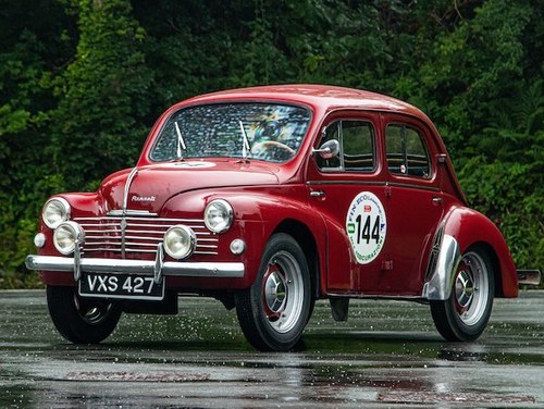 1951 Renault 4CV Grand Luxe Saloon For Sale by Auction