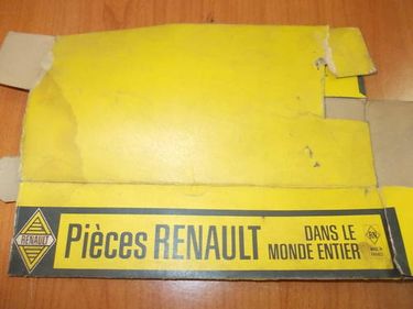 Stock of spare parts Renault