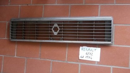 Renault 6 and 12 radiator grill