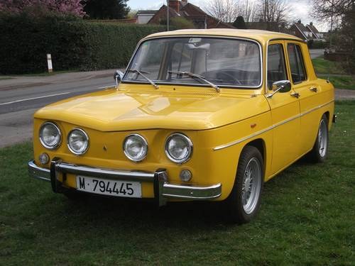 1969 Renault 8TS VENDUTO