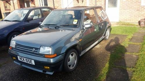 1990 Rare Renault 5 GT Turbo 1.4 For Sale