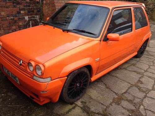 1989 RENAULT 5 GT TURBO PROJECT SOLD