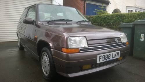 1989 Renault Super 5 Monaco, Full leather, heated seats SOLD